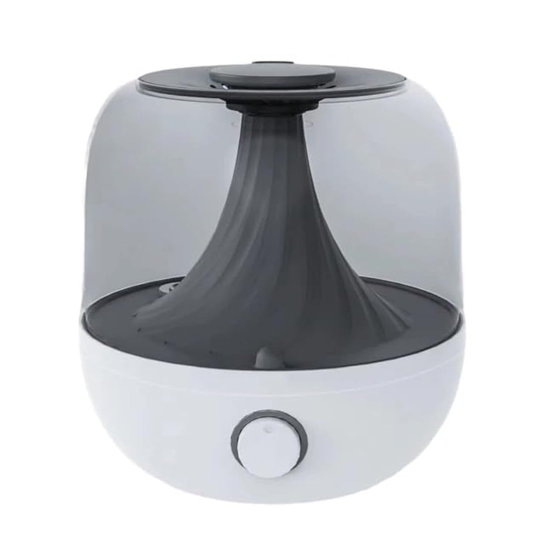 Air Humidifier, 3L Ultrasonic Cool Mist Humidifier UV Purifying Air Purifying Bacteria Top Filled for Kids Adults Yoga Sleep Office Home (Grey)