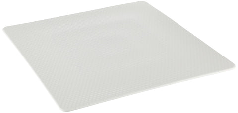 Neoflam porcelin white service square plate, 32 cm