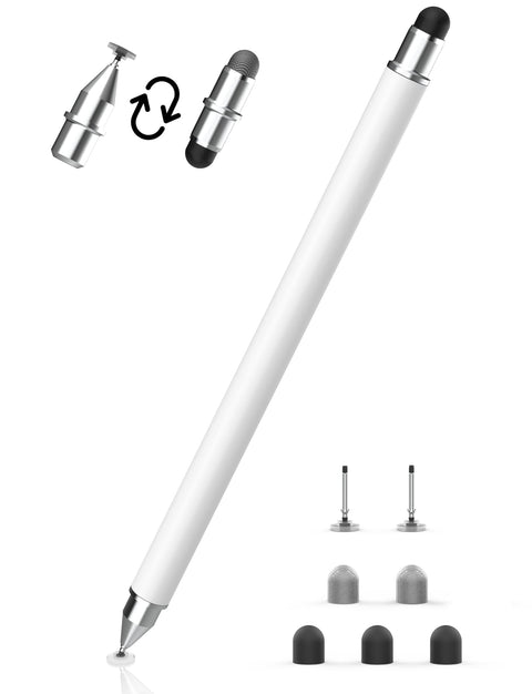 MEKO Stylus Pens for Touch Screens, 3 in 1 Magnetic Replacement Tip Tablet Touch Screen Pen, Universal High Sensitivity Stylus for iPad/Pro/Air/Mini/iPhone/Samsung/Google/Motorola