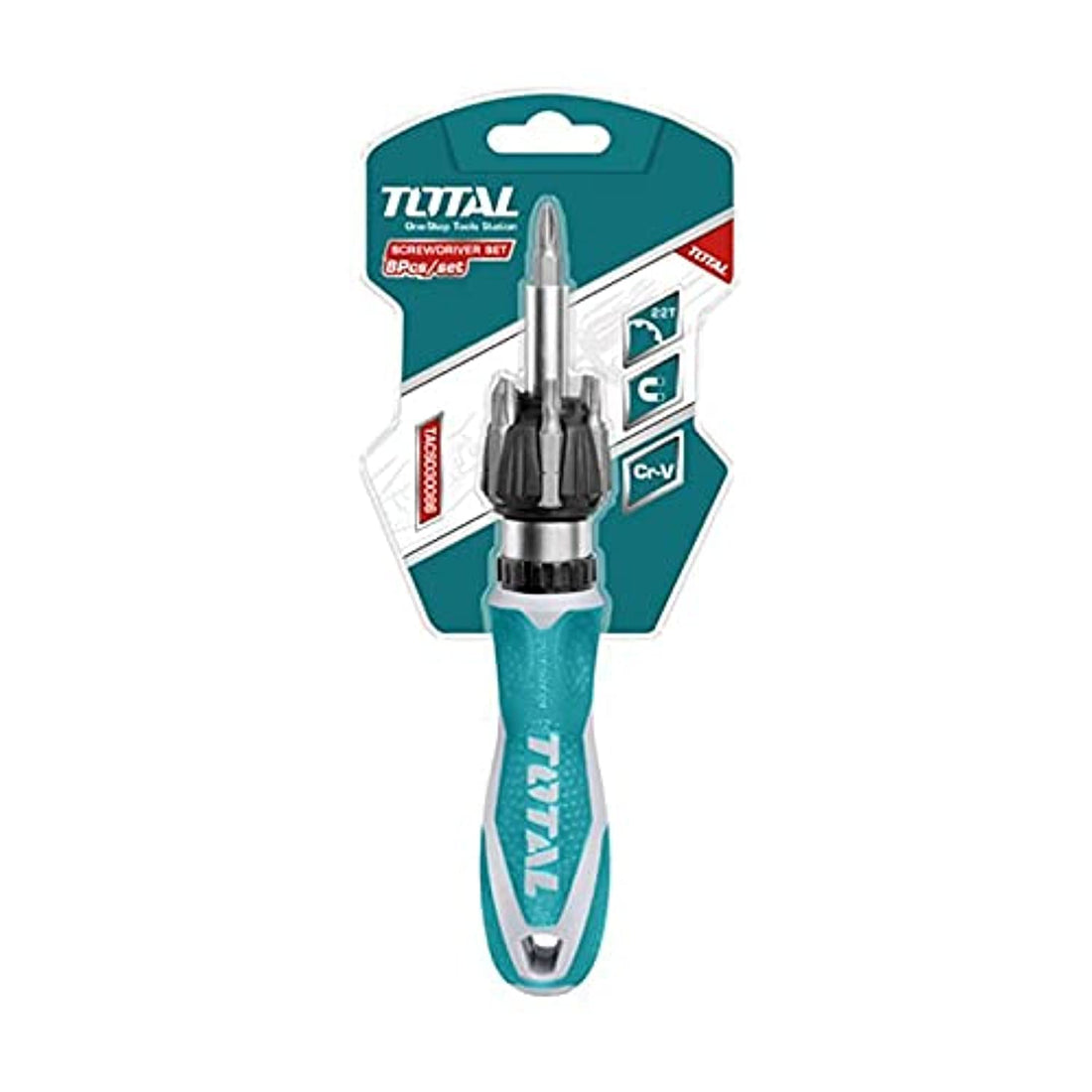 Total 8PCS Screwdriver Set TACSD30086