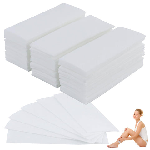 HENGBIRD 500pcs Hair Removal Strips, Non-Woven Waxing for Hair Removal, Smooth Waxing Tnt Wax Removal for Facial Hair Removal, Wax, Bikini