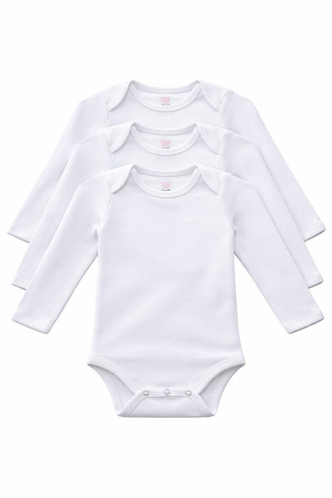 Newborn Baby Clothing Pack of 3 – Bodysuits, T-Shirts – Soft Cotton - Envelop Neck - Candy