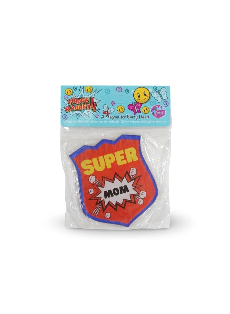 "Super Mom" Trophy Fridge Magnet