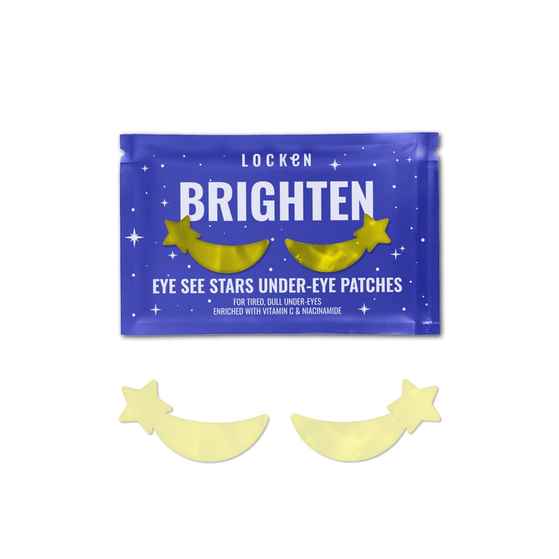 Locken Brighten See Stars Vitamin C + Niacinamide Gel Under-Eye Patches
