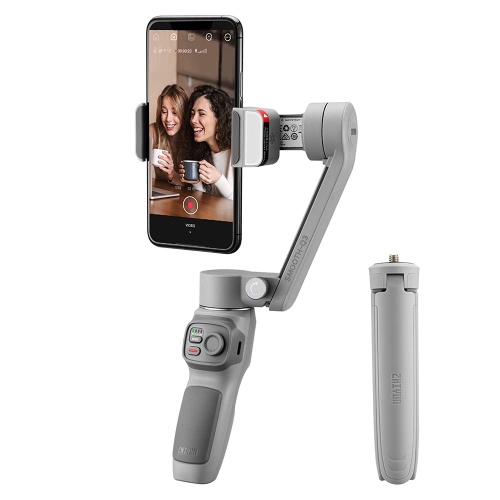 Zhiyun Smooth-Q3 Smartphone 3-Axis Combo Gimbal Stabilizer
