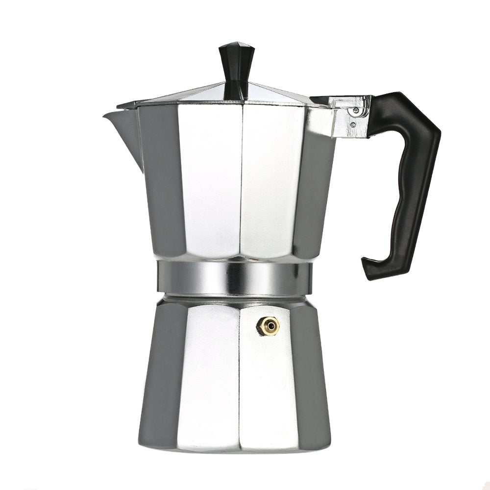 3-Cup aluminum Espresso Percolator Coffee Stovetop Maker Mocha Pot