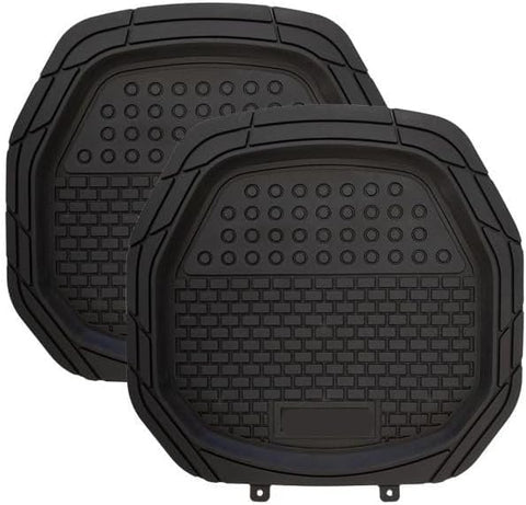 Generic TPE Floor Mats, Black, 8.25 inches Width, Compatible with Kia Sportage (KL, KX5) 2016-2022, Vehicle Specific Fit, Passenger Car, Front Lower Position