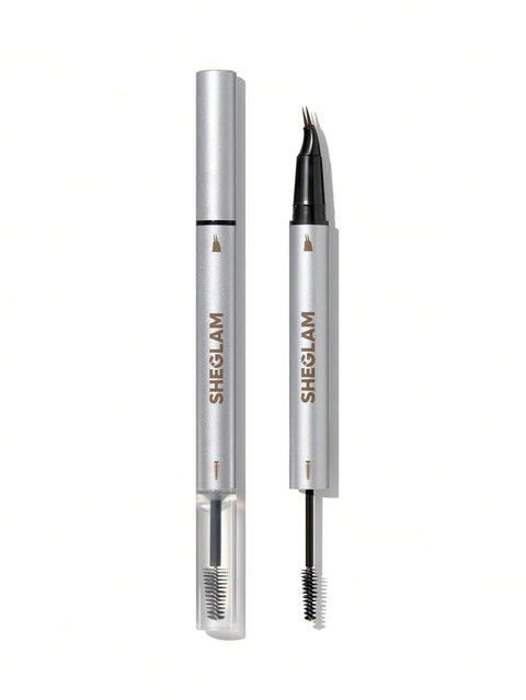 Sheglam Real Flow Laminating Brow Pen, Espresso, 24-Hour Hold