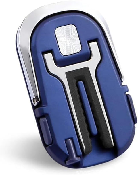 INGGIFT SHOP 1 Piece Phone Ring Holder, 360° Rotatable Finger Holder, Mobile Phone Holder, Universal Magnetic Metal Plate, Slim Card Removal Pin for All Models (Blue)