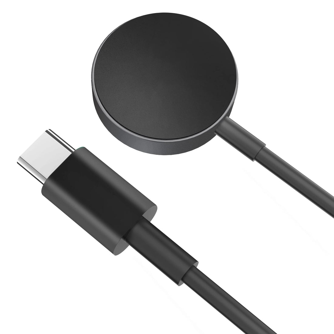 Aluminum Alloy USB C Replacement Galaxy Watch Charger Compatible with Samsung Galaxy Watch 5 Pro/5/4/4 Classic/3/Active 2/Active, Portable Wireless Charging Dock 3.3FT…