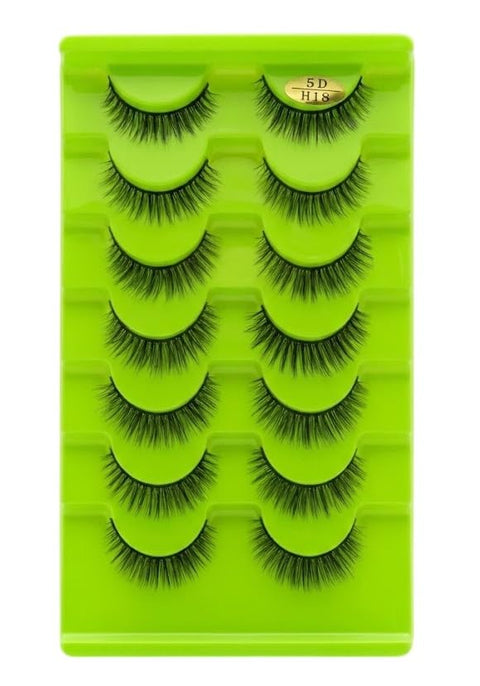 Half Lashes Cateye Pairs/Half Natural Look/Corner Lashes- SHAPE- (SD-21)