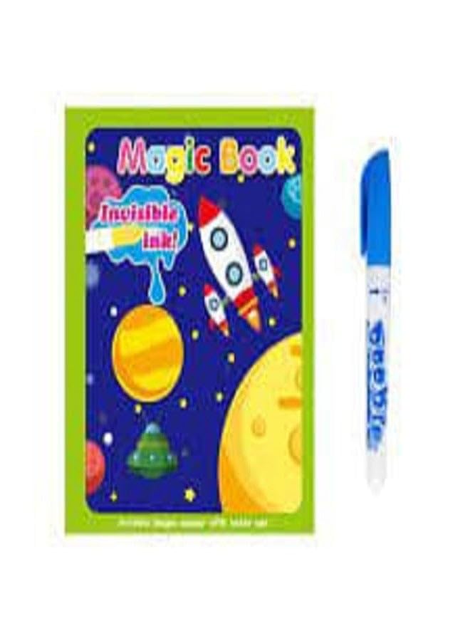 Magic coloring book with water - no mess no stains - fun and educational multiple graphics - boys and girls