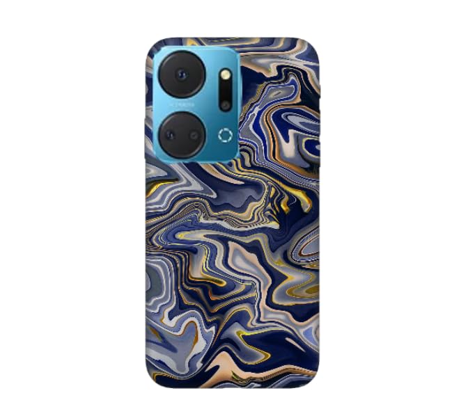 New design number 10002 Silicone Printed mobile case compatible with Honor X7a