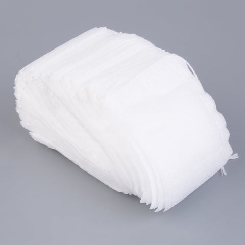 100Pcs/Lot Teabags 5 x 7CM Empty Scented Tea Bags With String Heal Seal Filter Paper