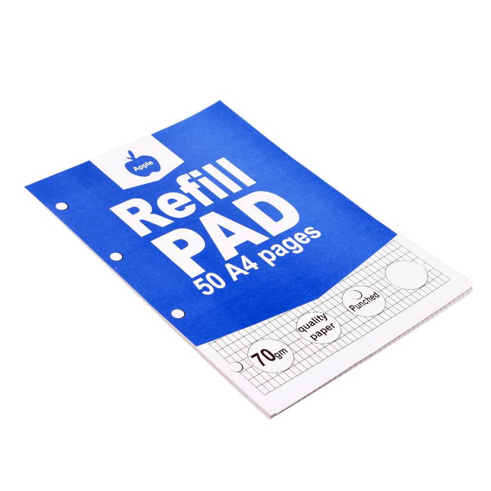 A4 File Folder With 50 Sheets With Durable Material, Suitable For School And Home