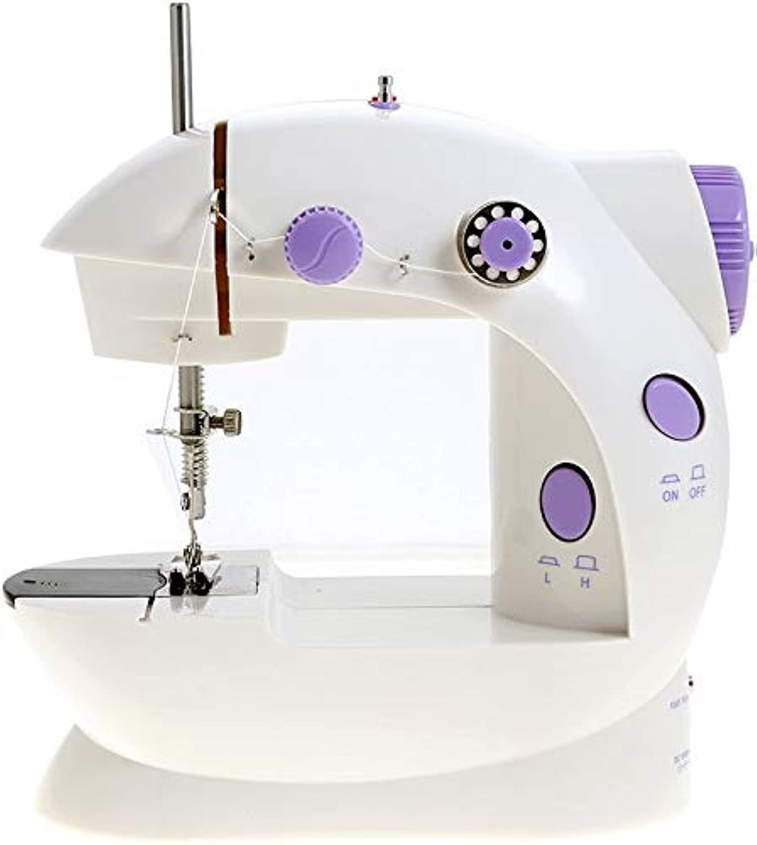 Portal Double Thread 2 Speed Mini Sewing Machine [FHSM-202] - For Basic Stitching Only