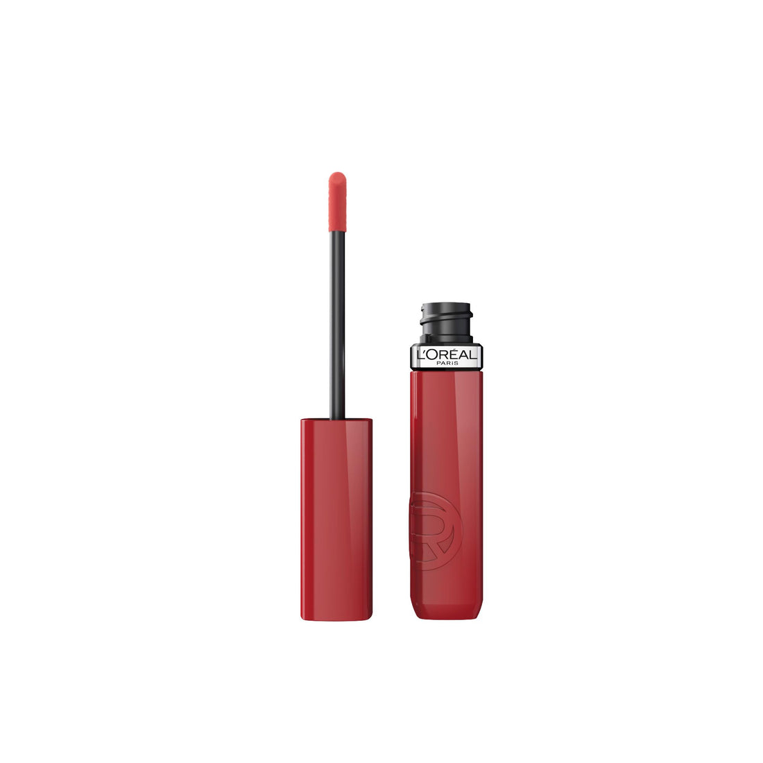 L'Oréal Paris Infaillible Laque Resistance 215 Drunk In Rose, Smudge-proof Lipstick with Long-Lasting Shine - For Up to 16H Hold, 4.3 ml