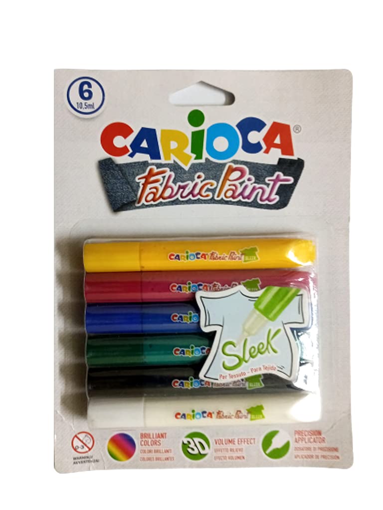 Slik colors for Drawing on Canvas - 6 colors Ramywahdan 2725614910917