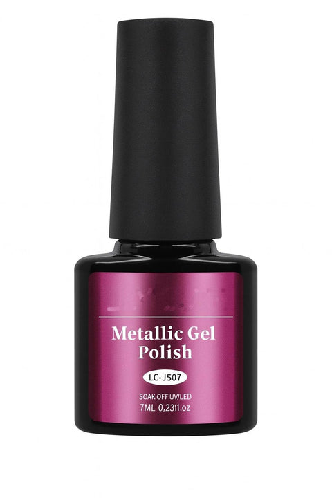 Shimmering Gel Nail Polish Long-Lasting High Shine UV LED Soak-Off Gel Color for Salon & Home Use, Easy Application, Smooth Finish (LCJ507)