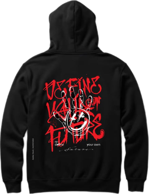 DEFINE YOUR OWN FUTURE Hoodie Back Black