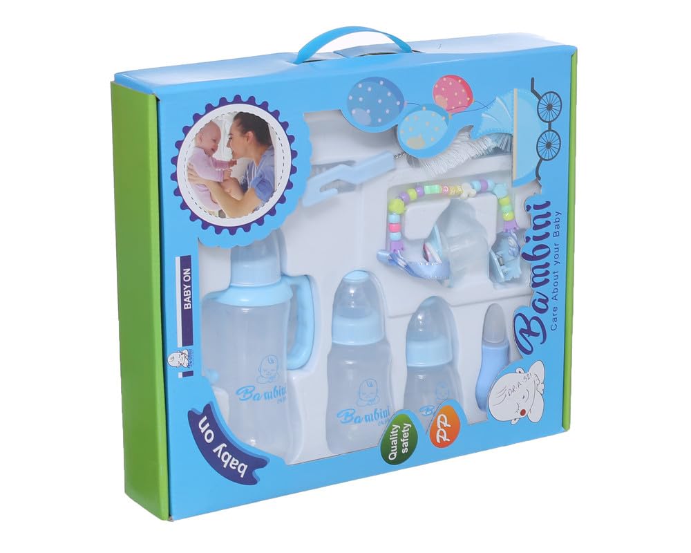 Baby Care Set, 6 Pieces, Light Blue DR-A-521