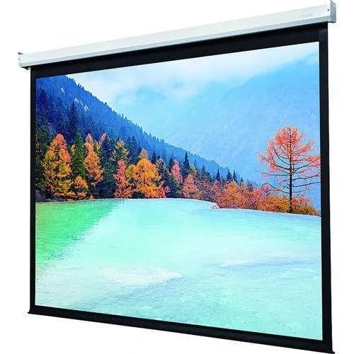 windon Manual Pull Down Projector Screen, White,size 180 * 180cm