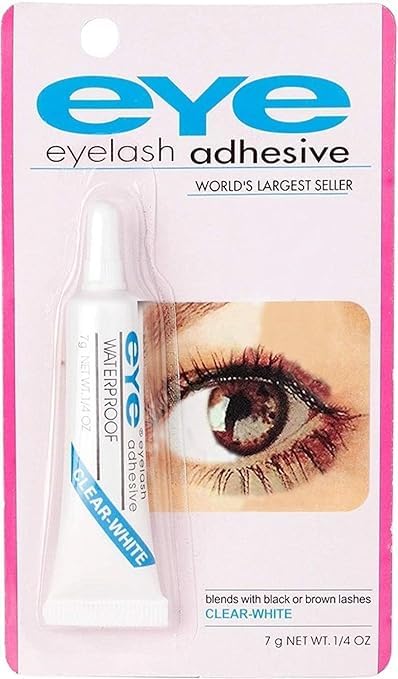 Eyelash Waterproof Strong Adhesive Glue (White & Dark Tone).