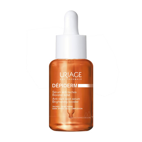 Uriage Dépiderm Stabilized Vitamin C Serum, Anti-Dark Spot Solution For Glowing Skin With 20% Vitamin C Complex & Niacinamide I Non Oxidative, Fragrance-Free & Suitable For Sensitive Skin