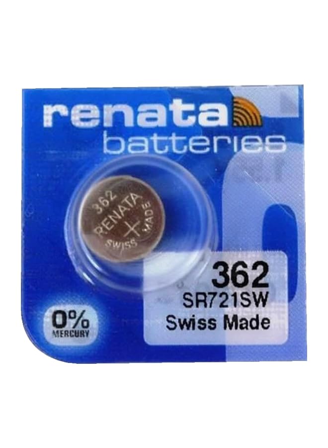 Renata Wrist Watch Battery - Swiss Made, Button Cell 1.55 Volt, Renata Battery Long Life, SR721SW
