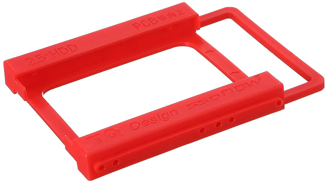 Keendex KX 1722 SSD/HDD Hard Disk Mounting Holder for 2.5” Drives - Red