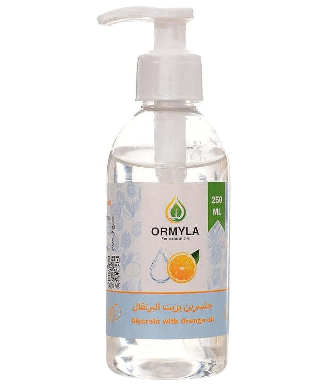 Ormella Orange Oil Glycerin For Skin Moisturizing, 250 ml YA-11