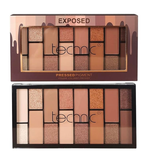 Exposed Eyeshadow Palette, Pressed Pigment, Nude and Browns
