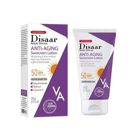 Disaar Anti-Aging Sunscreen Lotion SPF 50-80g