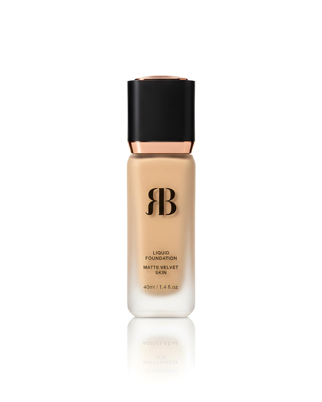 Rose Berry Black Rose Liquid Foundation, Matte Velvet Skin Finish, Light as Air Formula, 40ml, Shade 03