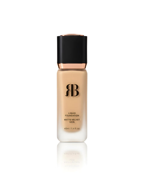Rose Berry Black Rose Liquid Foundation, Matte Velvet Skin Finish, Light as Air Formula, 40ml, Shade 03