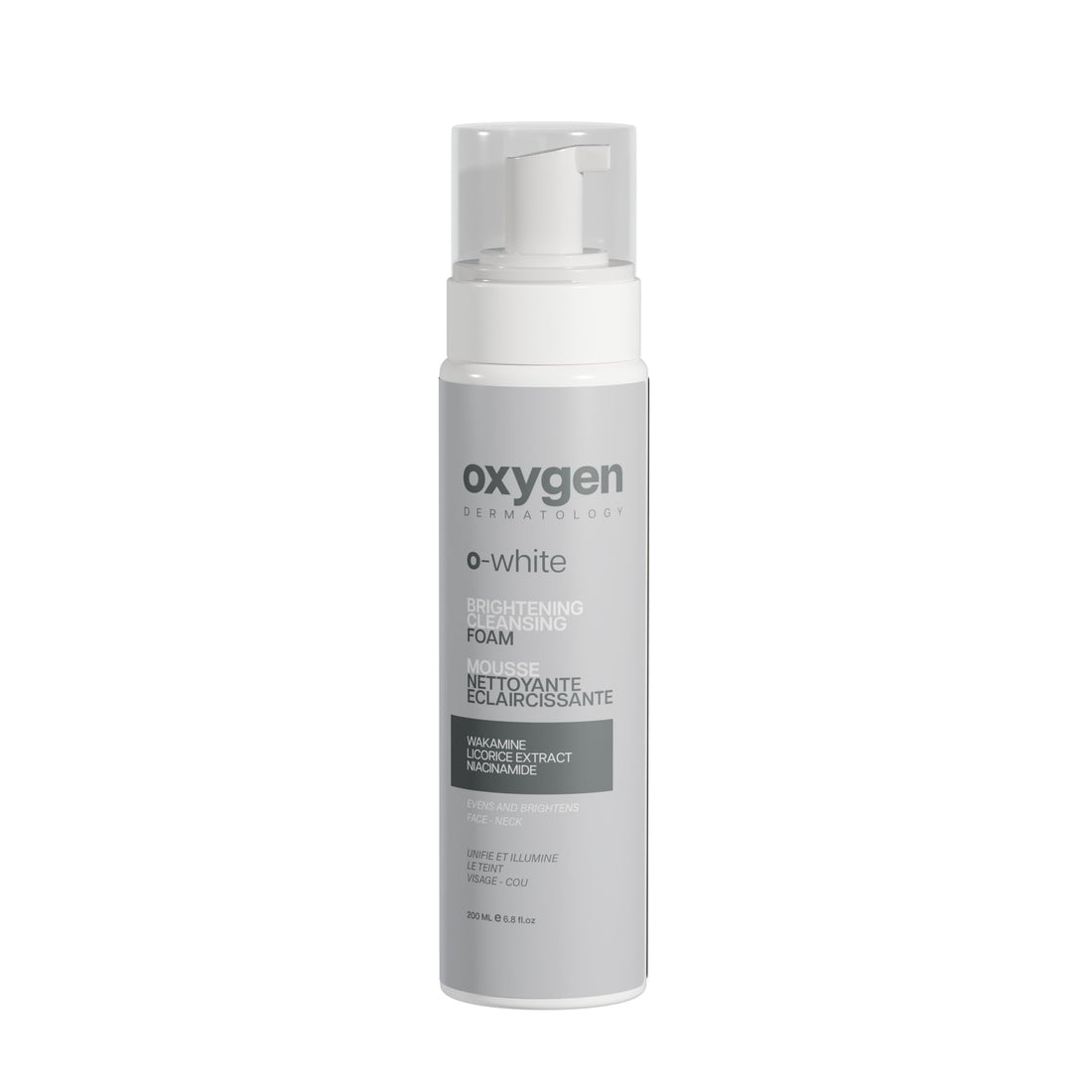 Oxygen O-White Brightening Cleansing Foam 200 ml