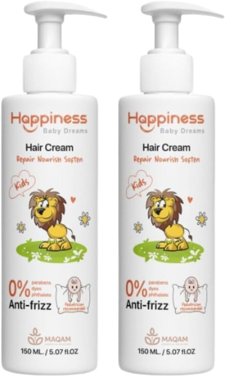 Happiness Kids Hair Cream 150ml (Pack of 2)