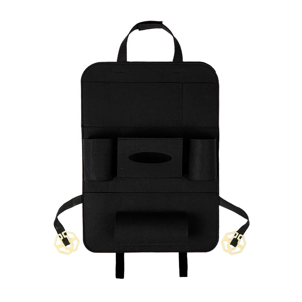 Car Back Seat Organizer Fabric Multi-Pocket Bag Storage Bins