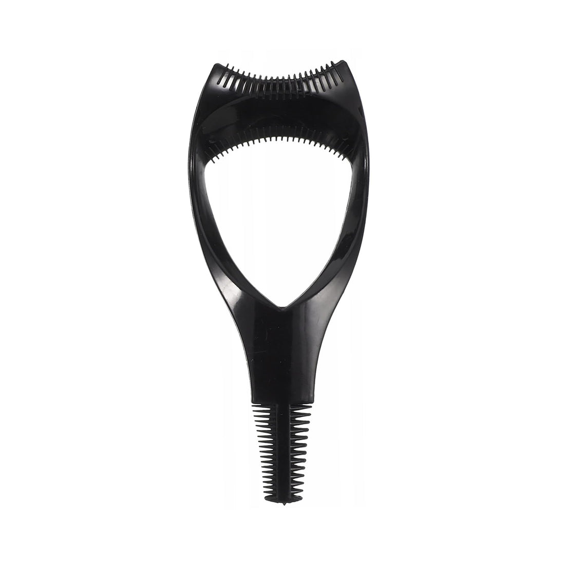 Hermania Mascara Shield with Comb for Eyelashes 3 in 1 Makeup Tool for a Smudge Free Mascara Application Upper and Lower Lifted Lashes (Black)