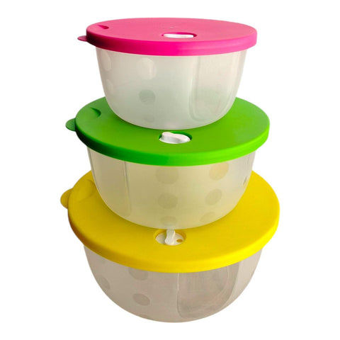 Asala Storge Container Set, 3 Pcs - Orange