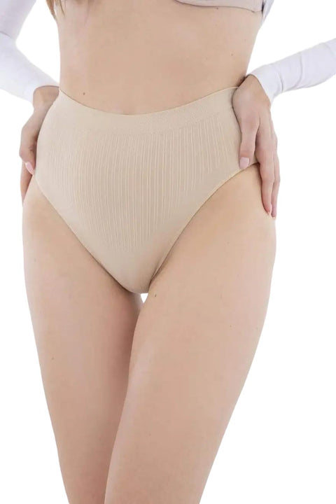 Carina Soft Touch Plain Panty for Women, XXX-Large, Stony Beige