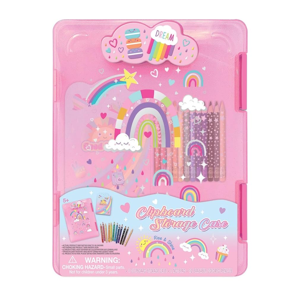 Hot Focus - Rainbow Clipboard Storage Case - 280RB