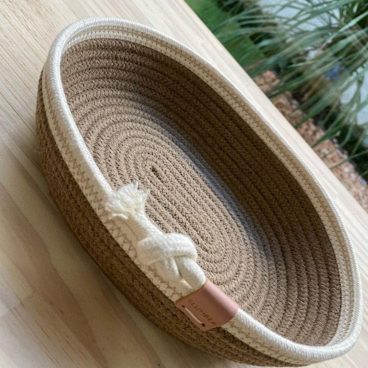 MacrameStore - Oval Organizer 20 cm - منظم بيضاوي