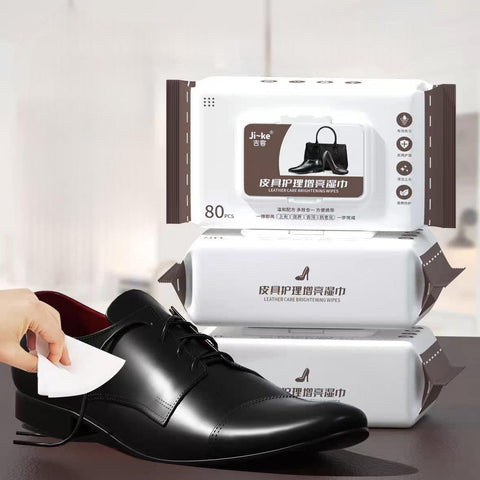 "Leather Care Wipes: Wipes Skin Care - Instant Polishing & Moisturizing for Your Leather Products, Protection Against Cracking and Dryness, Highly Effective Product - Generic