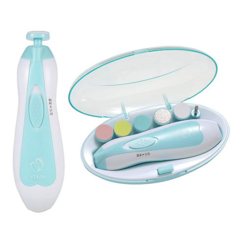 Baby Nail Trimmer Electric Nail File For Newborn Care, Emery Board Kit Set For Babies, Baby Manicure Pro, No Battery Included