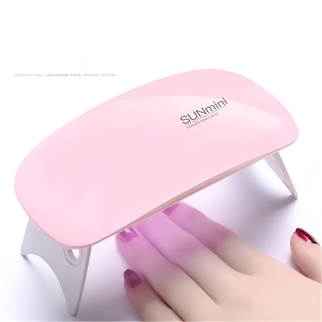 Nail Dryer Easily: 6W UV LED Light System for Gel Nail Polish Acrylic Resin Nail Polish Energy Saving USB Compatible (1 Dryer)