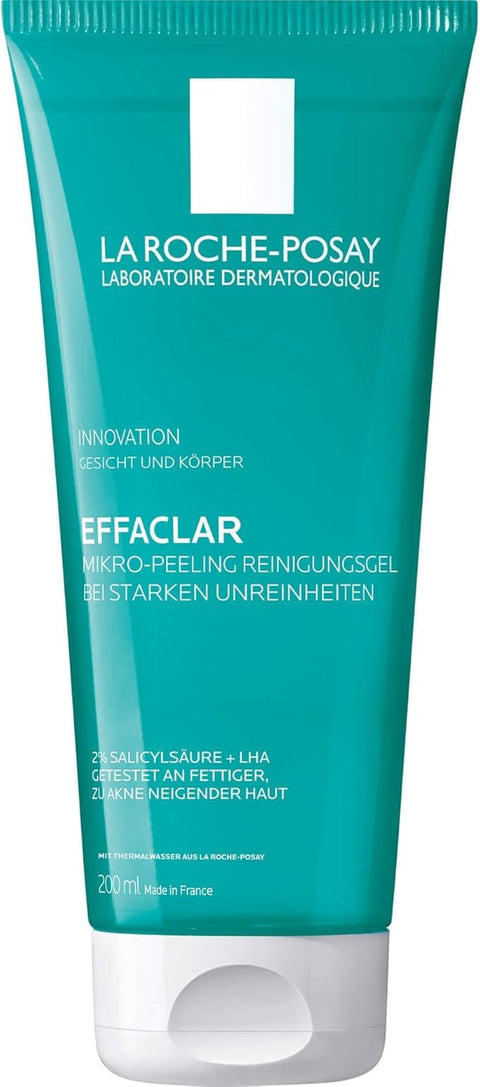E-Faclar Micro-Pilling Purifying Gel for Oily Skin, Salicylic Acid, Gel, 200ml