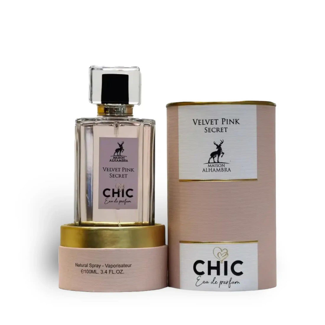 Maison Alhambra Velvet Pink Secret Chic Eau De Parfum For Women 100Ml