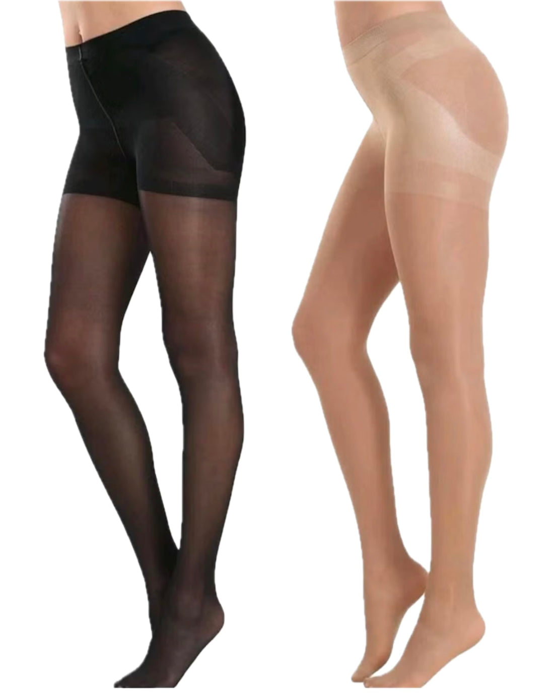 1pc 150D Black Sheer Pantyhose Tight Stockings Daily Fashion All-Match Essential Women's Tights Black Quilted