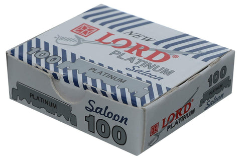 Lord set of 100 platinum blades in a box - silver